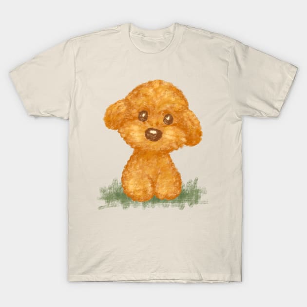 Toy Poodle T-Shirt by sanogawa